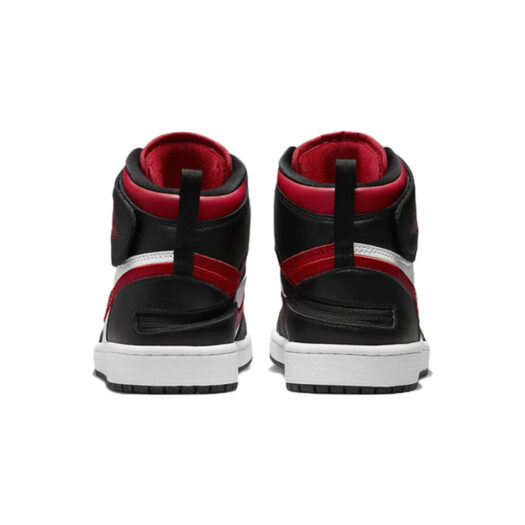 Jordan 1 High FlyEase Black White Fire Red