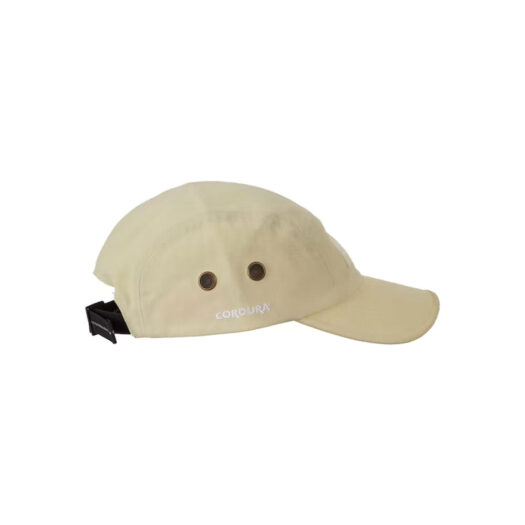 Supreme Brushed Cordura Camp Cap Pale Yellow