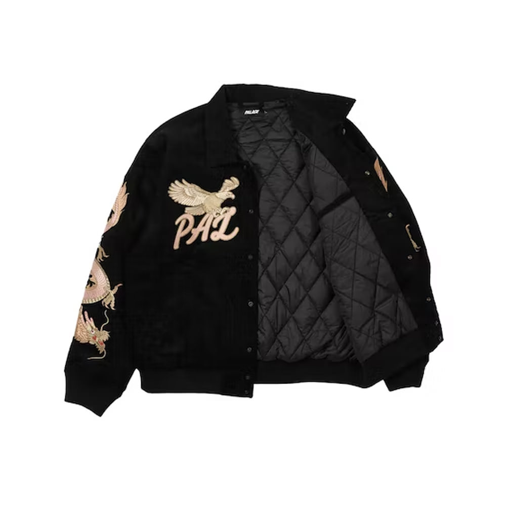 Palace Double Dragon Tour Jacket Black