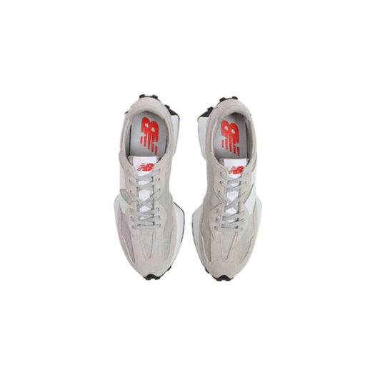 New Balance 327 Rain Cloud White Red