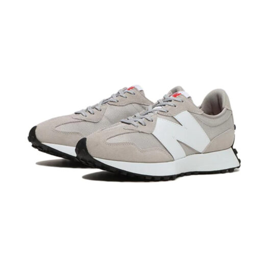 New Balance 327 Rain Cloud White Red