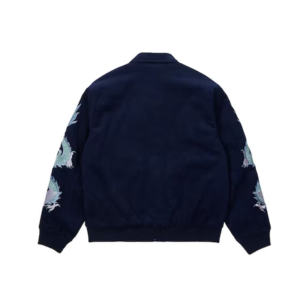 Palace Double Dragon Tour Jacket NavyPalace Double Dragon Tour Jacket Navy  - OFour