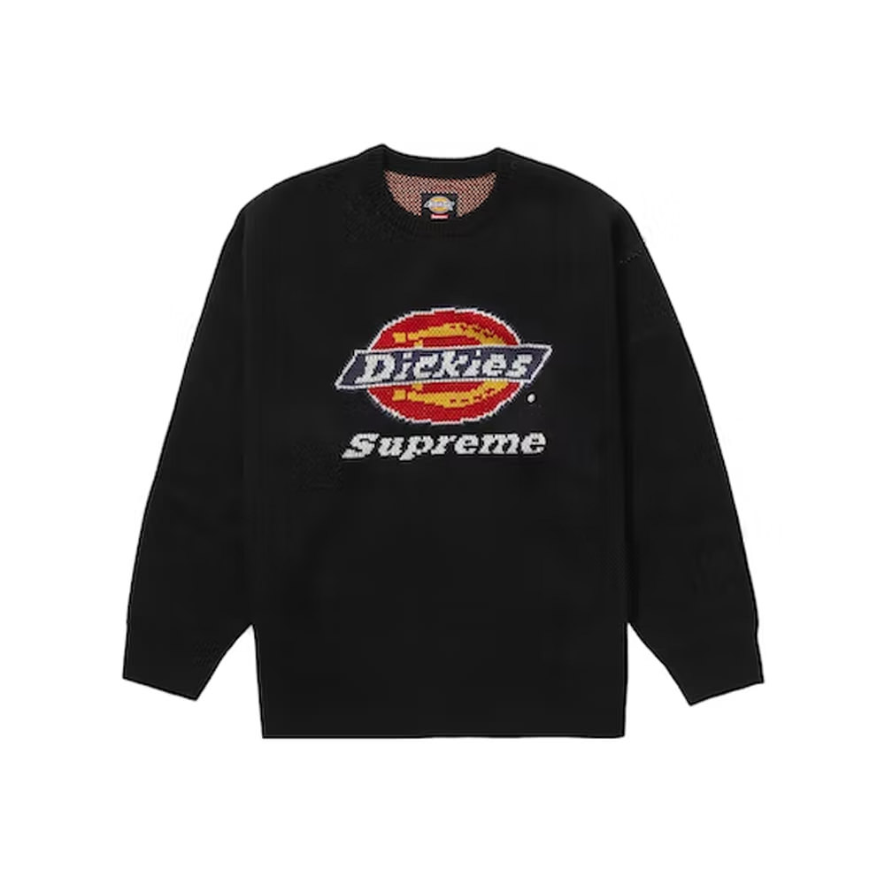 Supreme Dickies Sweater BlackSupreme Dickies Sweater Black - OFour