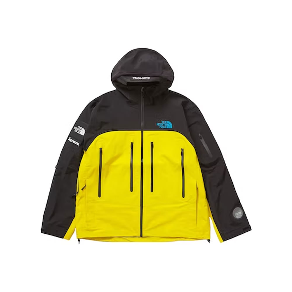 Supreme The North Face Taped Seam Shell Jacket YellowSupreme The