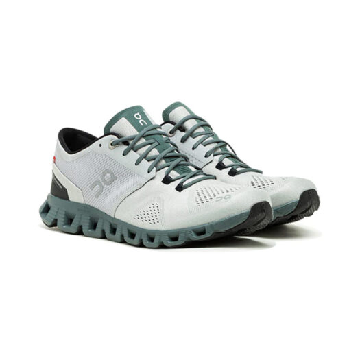 On Running Cloud X Glacier Grey Olive
