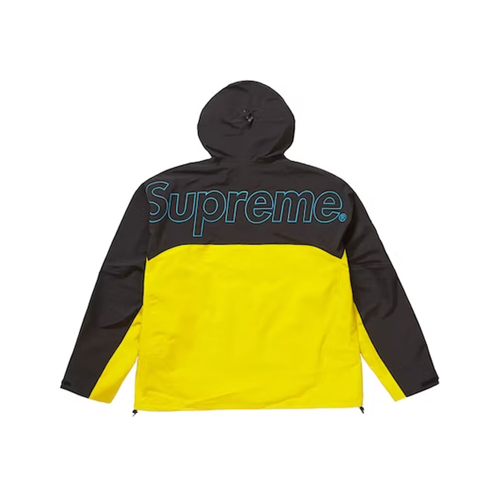 North face outlet supreme jacket yellow