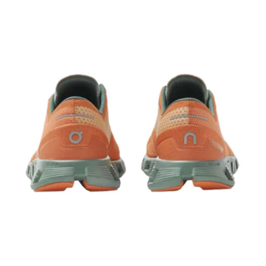 On Running Cloud X Orange Sea Green