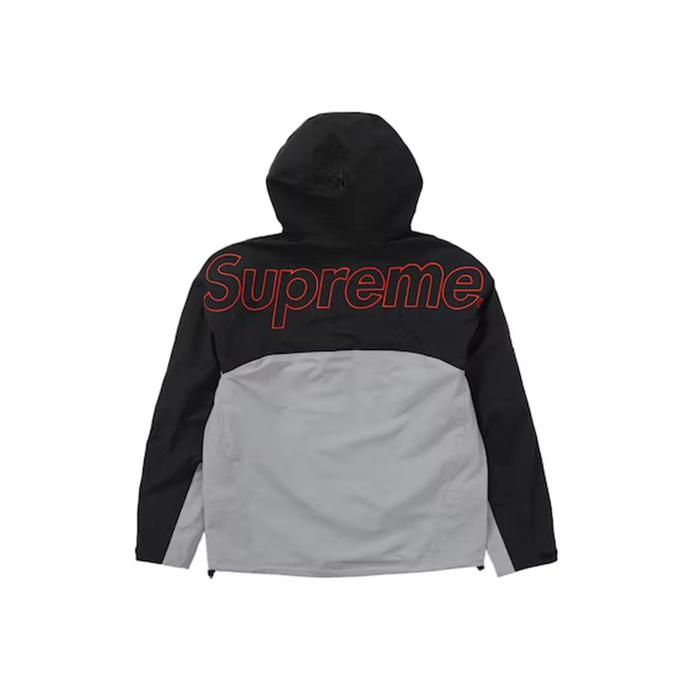 Supreme The North Face Taped Seam Shell Jacket GreySupreme The