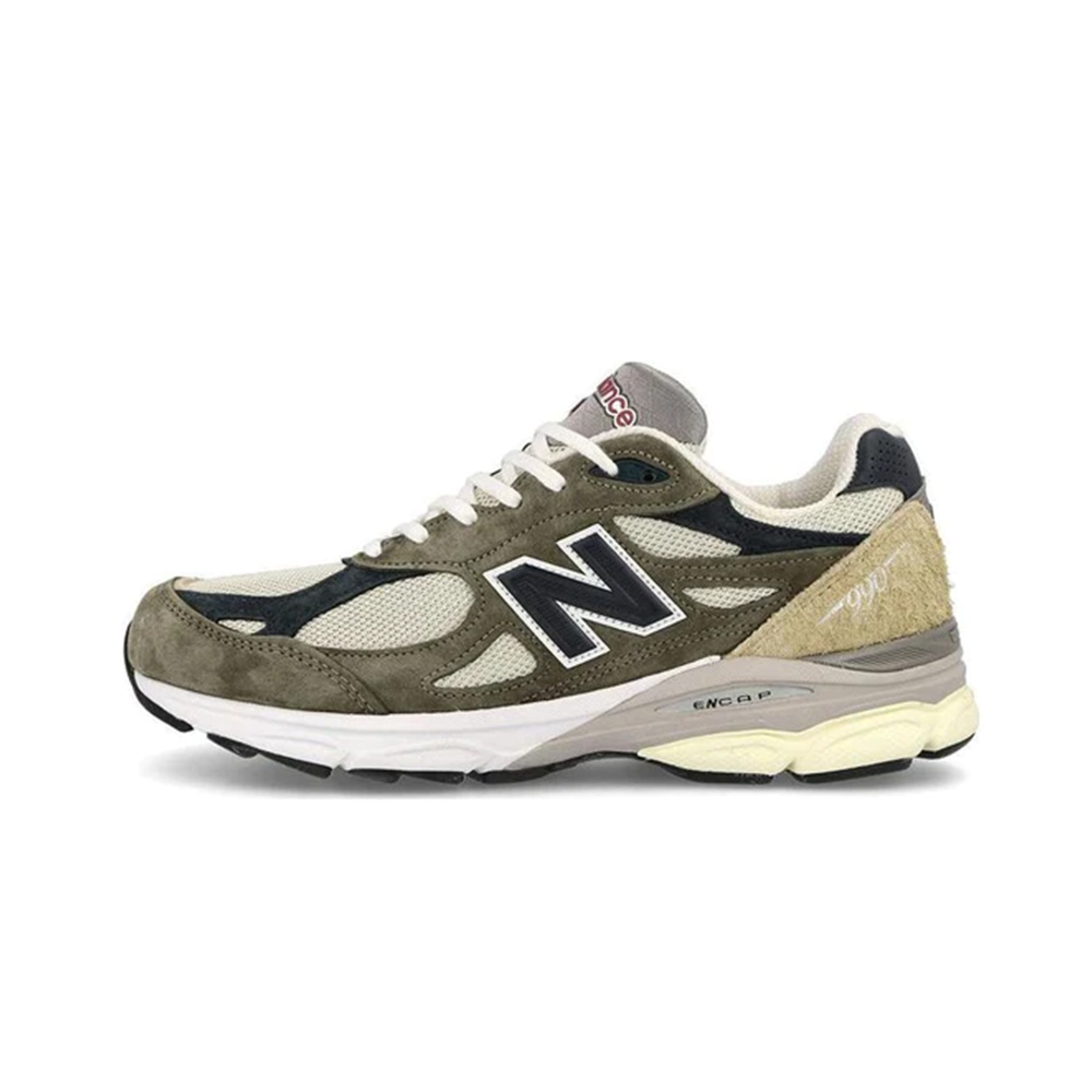 New Balance 990v3 MiUSA Grey Blue Olive