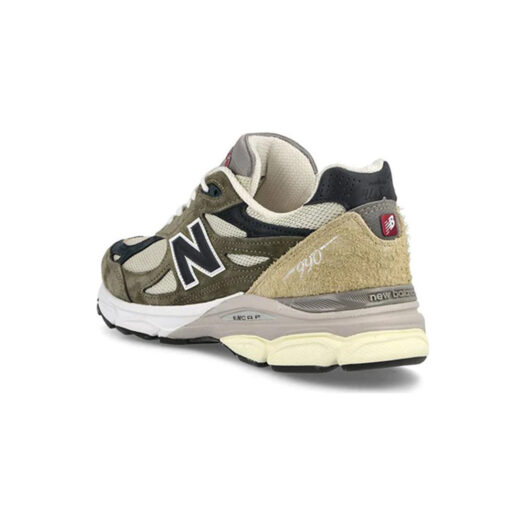 New Balance 990v3 MiUSA Grey Blue Olive