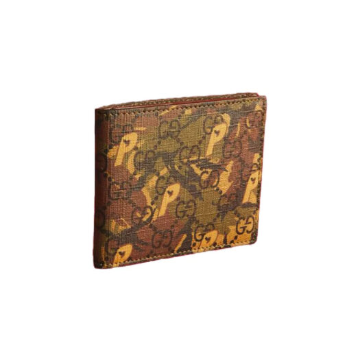 Palace x Gucci GG-P Bi-Fold Wallet Camouflage