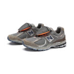 New Balance 2002R Grey Brown Pouch