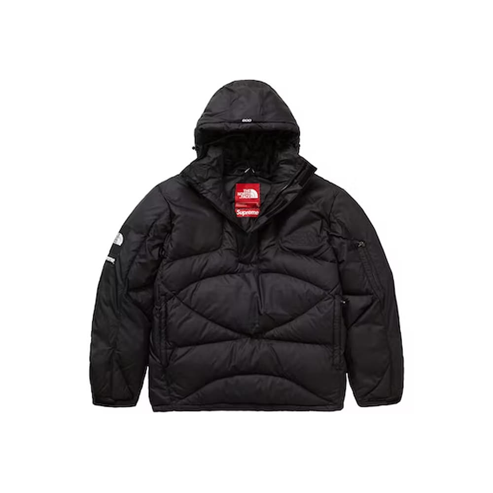 Supreme The North Face 800-Fill Half Zip Hooded Pullover Black