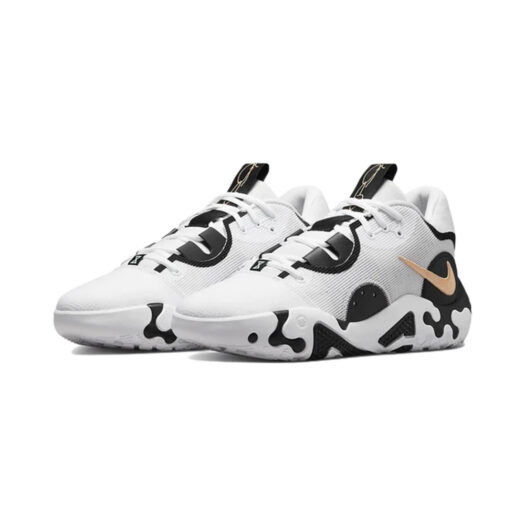 Nike PG 6 White Black Orange Chalk