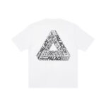 Palace Tri-Text T-Shirt White