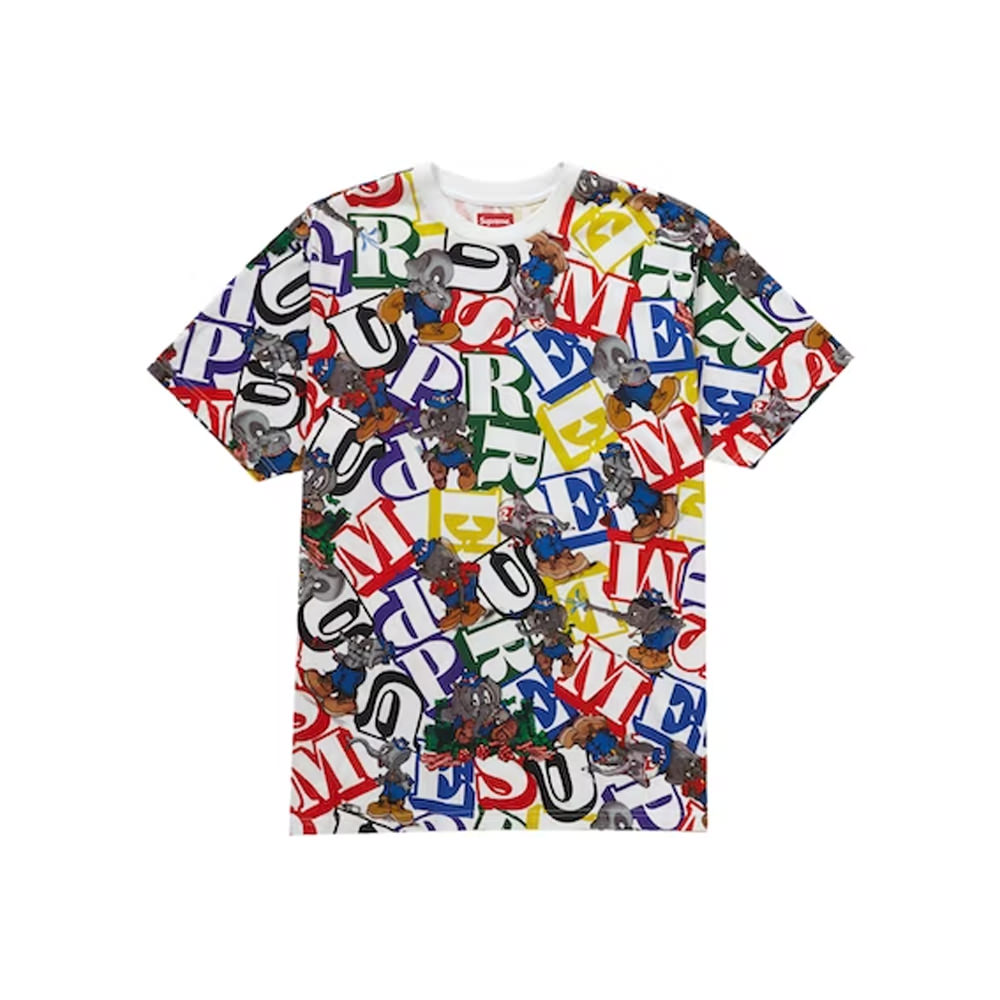 Supreme Elephant S/S Top Multicolor