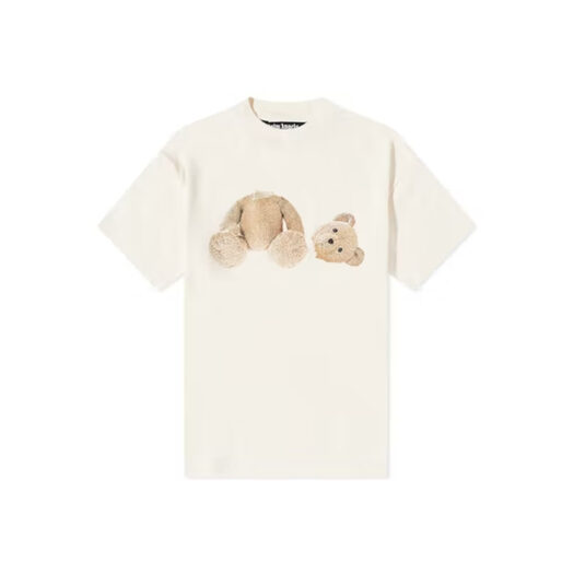 Palm Angels Teddy Bear T-shirt FW22 Butter/Brown