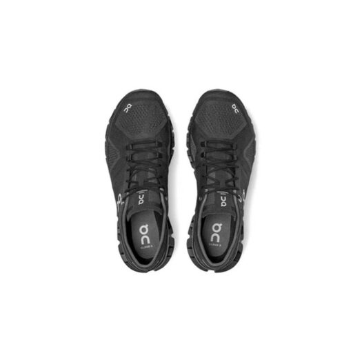 On Running Cloud X Black Asphalt Grey