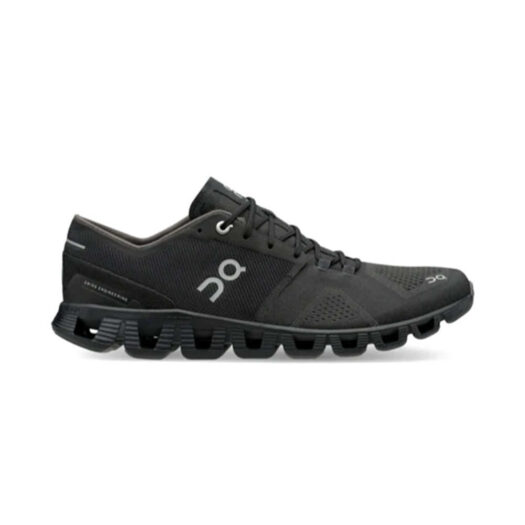 On Running Cloud X Black Asphalt Grey