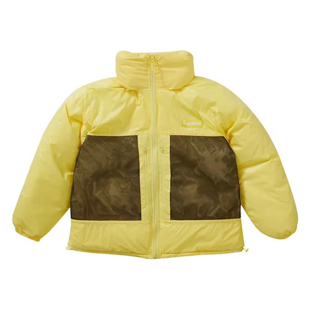 Supreme Reversible Featherweight Down Puffer Jacket YellowSupreme