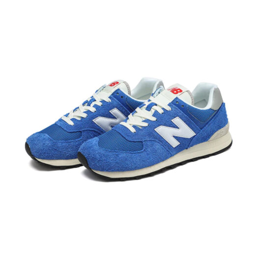 New Balance 574 Blue White Silver