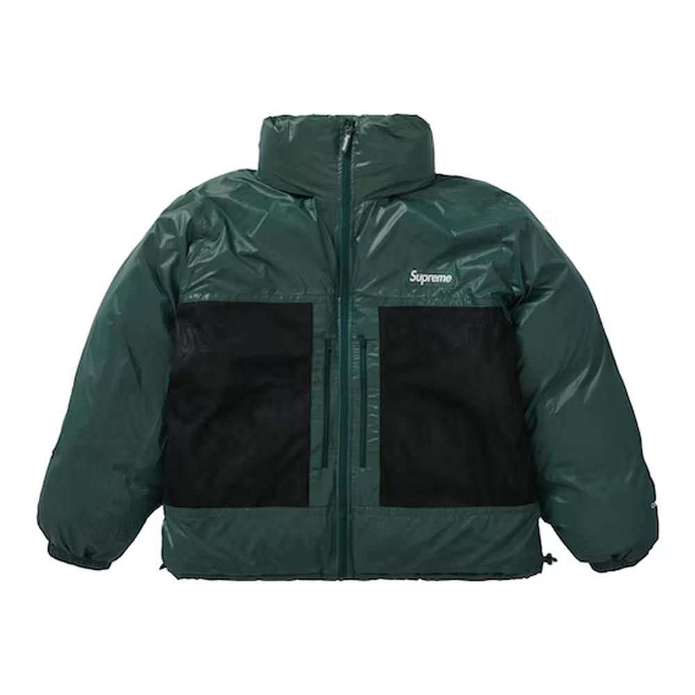 Supreme Reversible Featherweight Down Puffer Jacket Olive