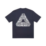 Palace Tri-Text T-Shirt Navy