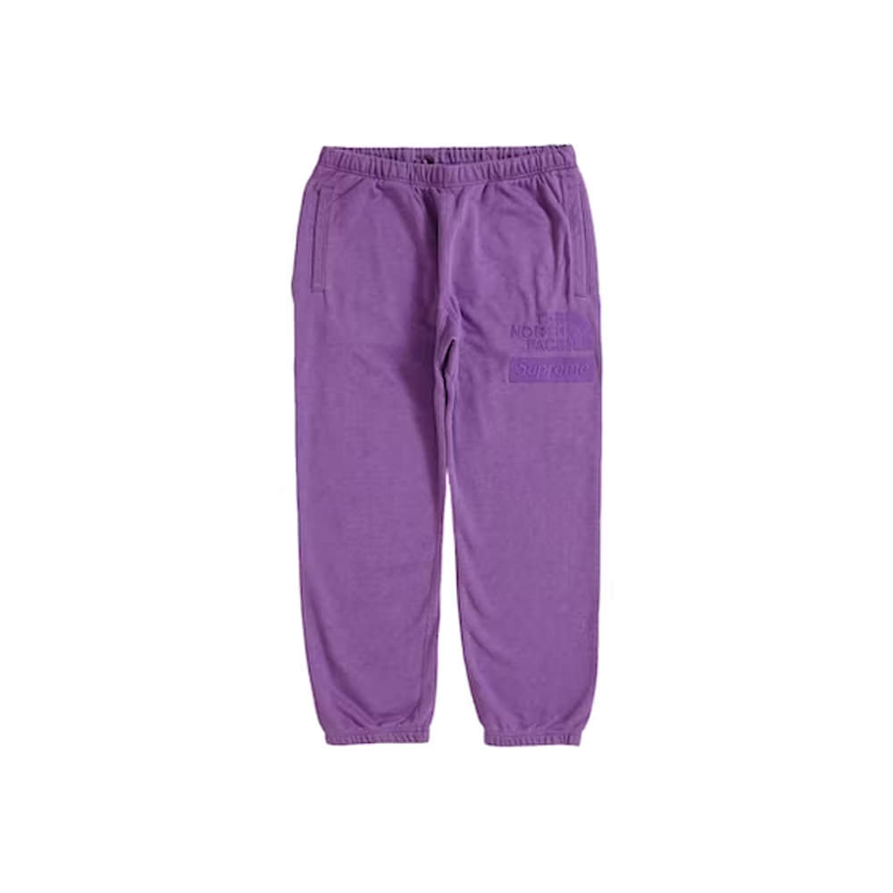 Supreme The North Face Pigment Printed Sweatpant (FW22) PurpleSupreme ...