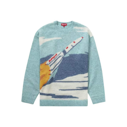 Supreme Rocket Sweater Blue