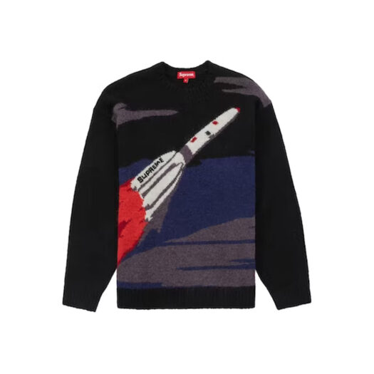 Supreme Rocket Sweater Black