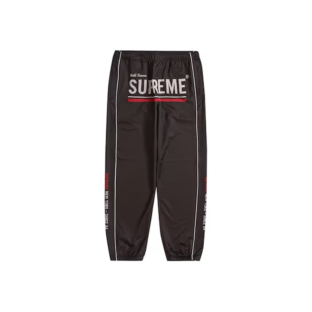 Supreme World Famous Jacquard Track Pant Black