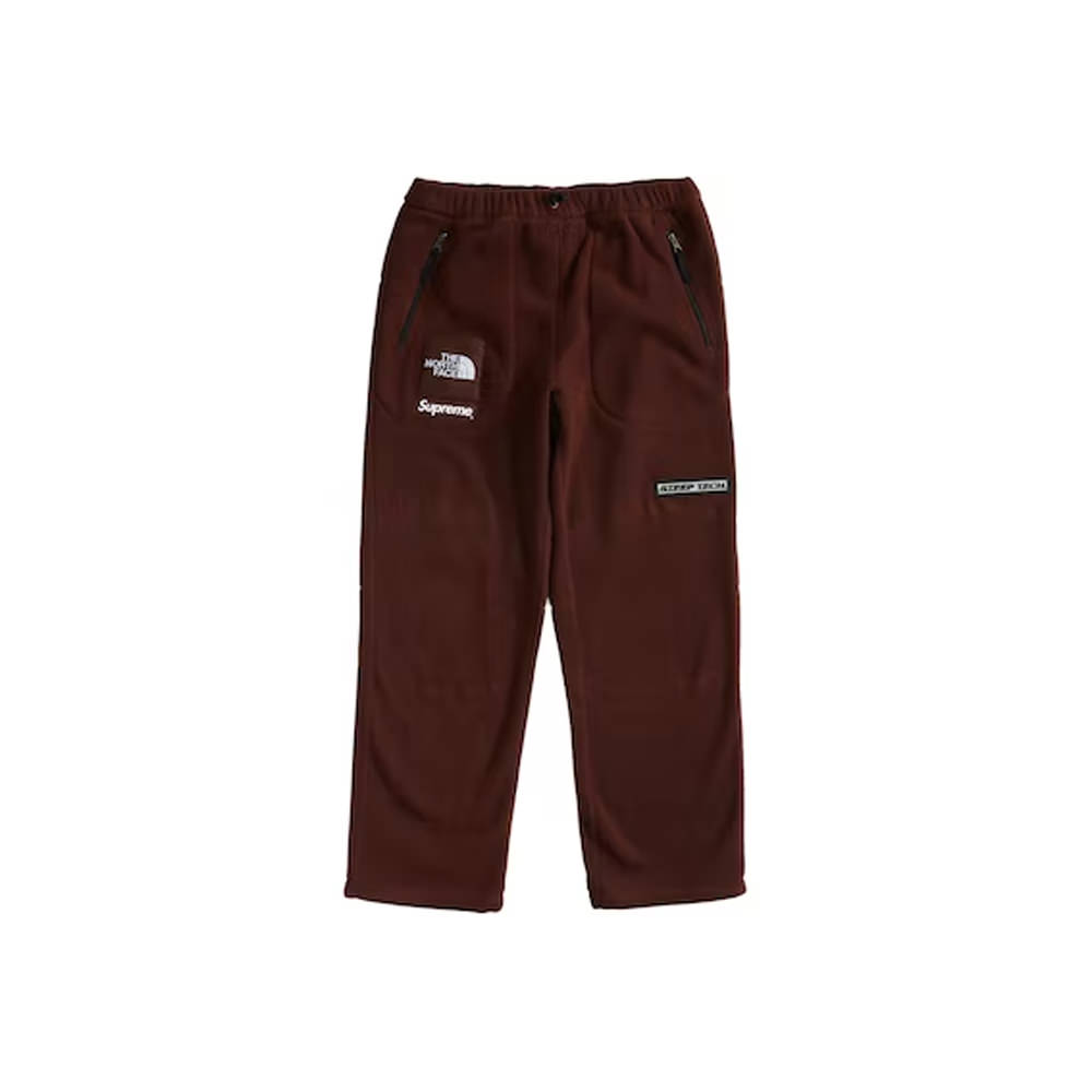Supreme The North Face Steep Tech Fleece Pant BrownSupreme The