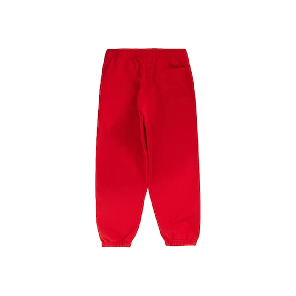 Supreme Satin Appliqué Sweatpant RedSupreme Satin Appliqué