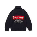Supreme Box Logo Cowichan Sweater Black