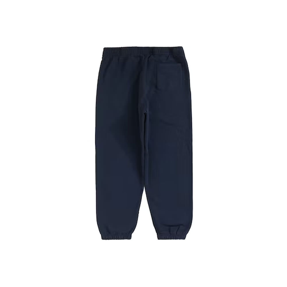 Supreme Satin Applique Sweatpant Navy-