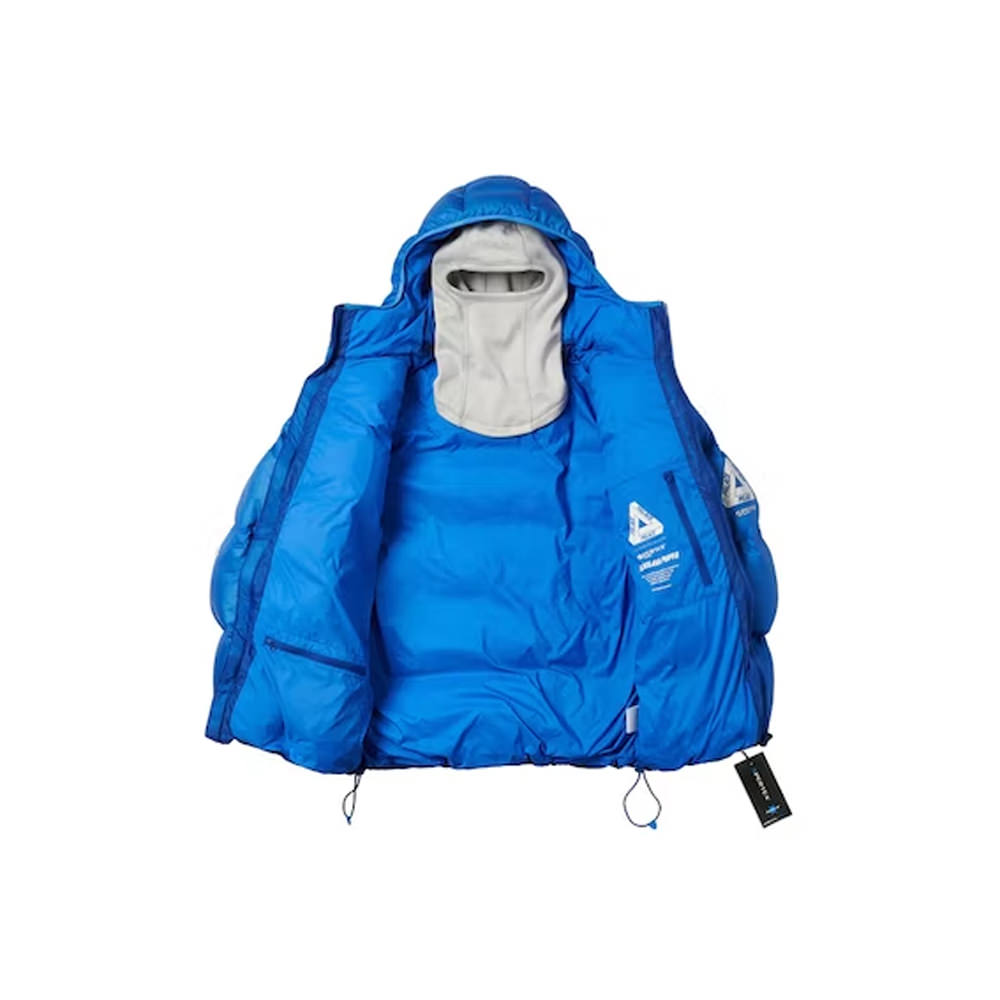 Palace Pertex Frost Balaclava Puffa Blue