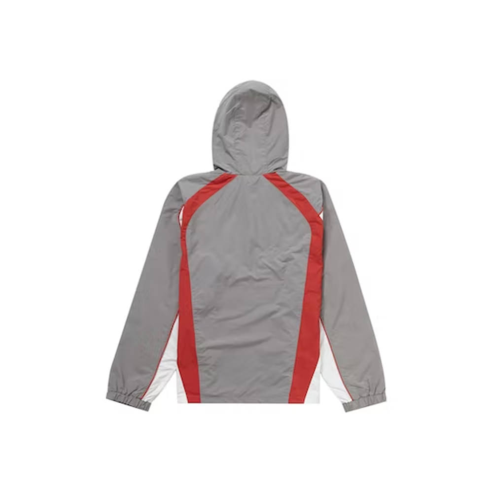 Supreme Paneled Half Zip Pullover Grey