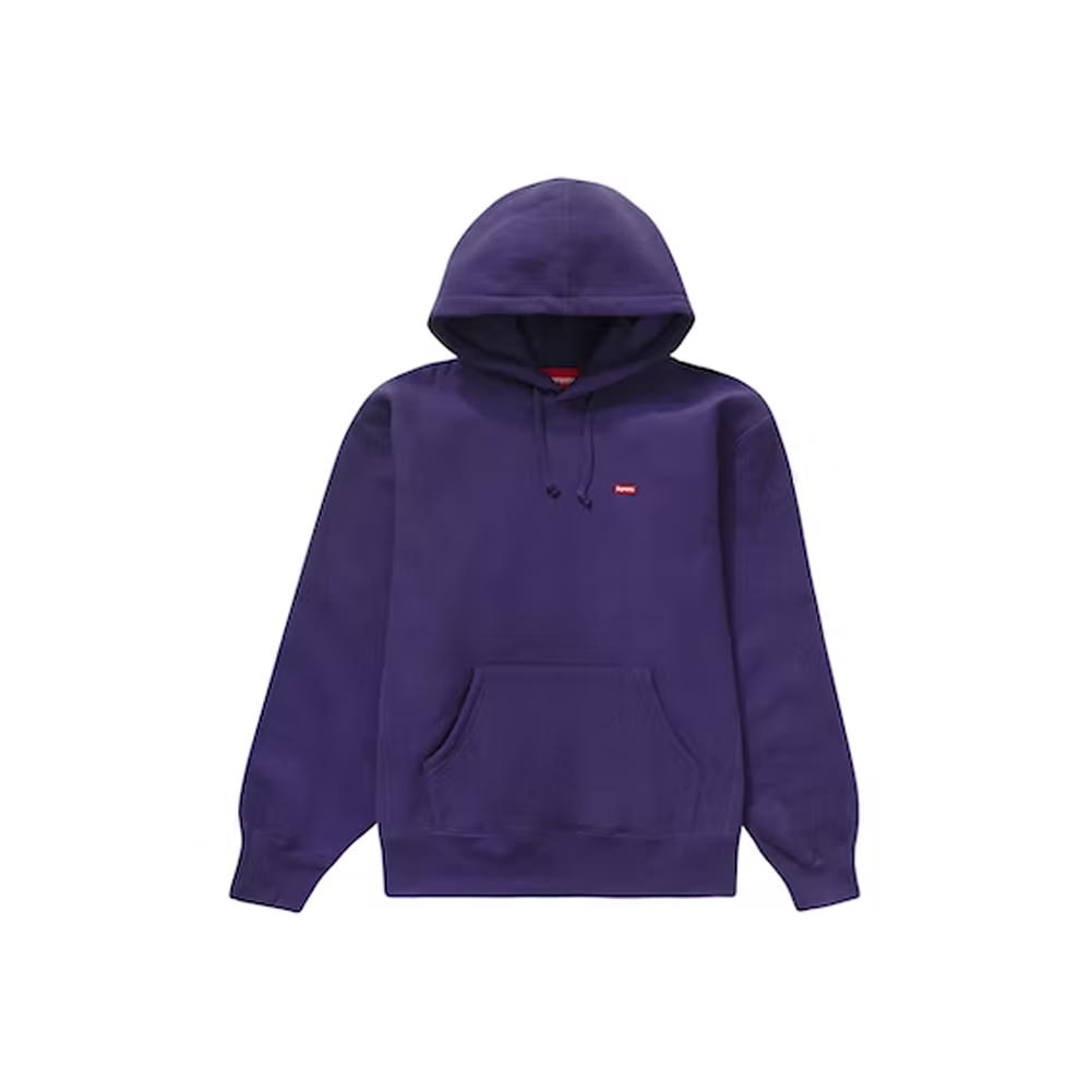 Supreme Small Box Hooded Sweatshirt (FW22) Purple