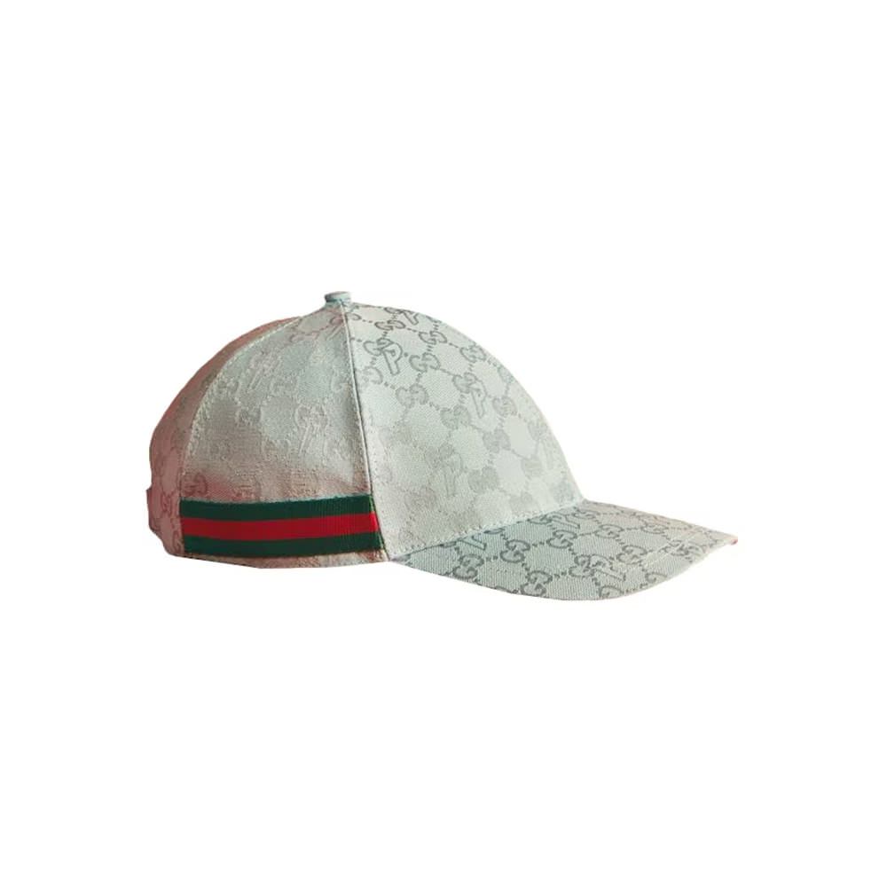 Gucci GG Cotton Canvas Baseball Hat, Size XL, Blue