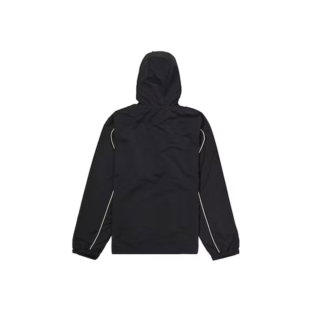 Supreme Paneled Half Zip Pullover Black