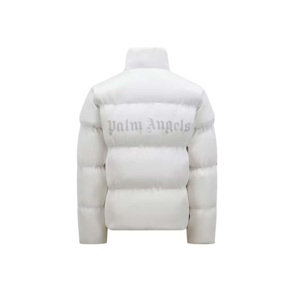 Moncler Maya 70 by Palm Angels Jacket Bright WhiteMoncler Maya 70 by Palm Angels Jacket Bright White OFour