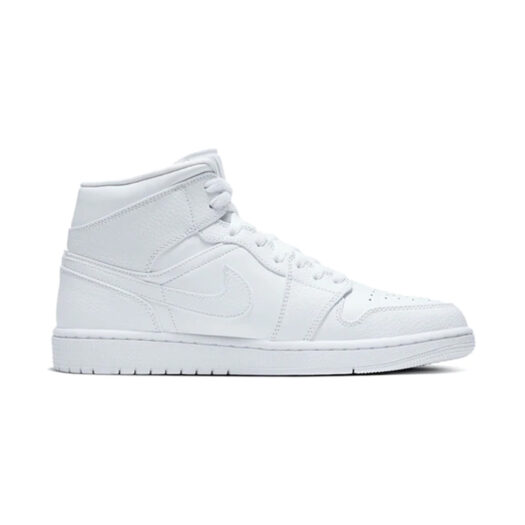 Jordan 1 Mid Triple White 2.0 (2020)