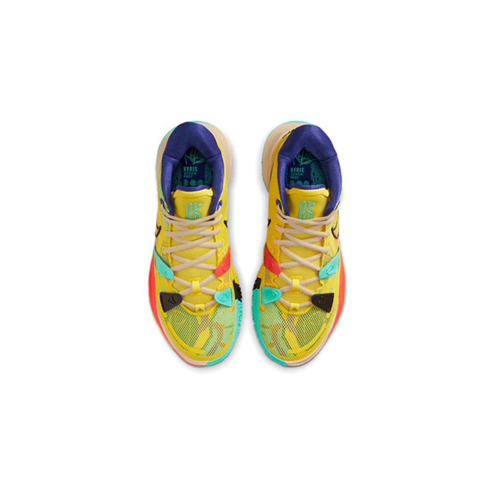 Nike Kyrie 7 1 World 1 People YellowNike Kyrie 7 1 World 1 People ...