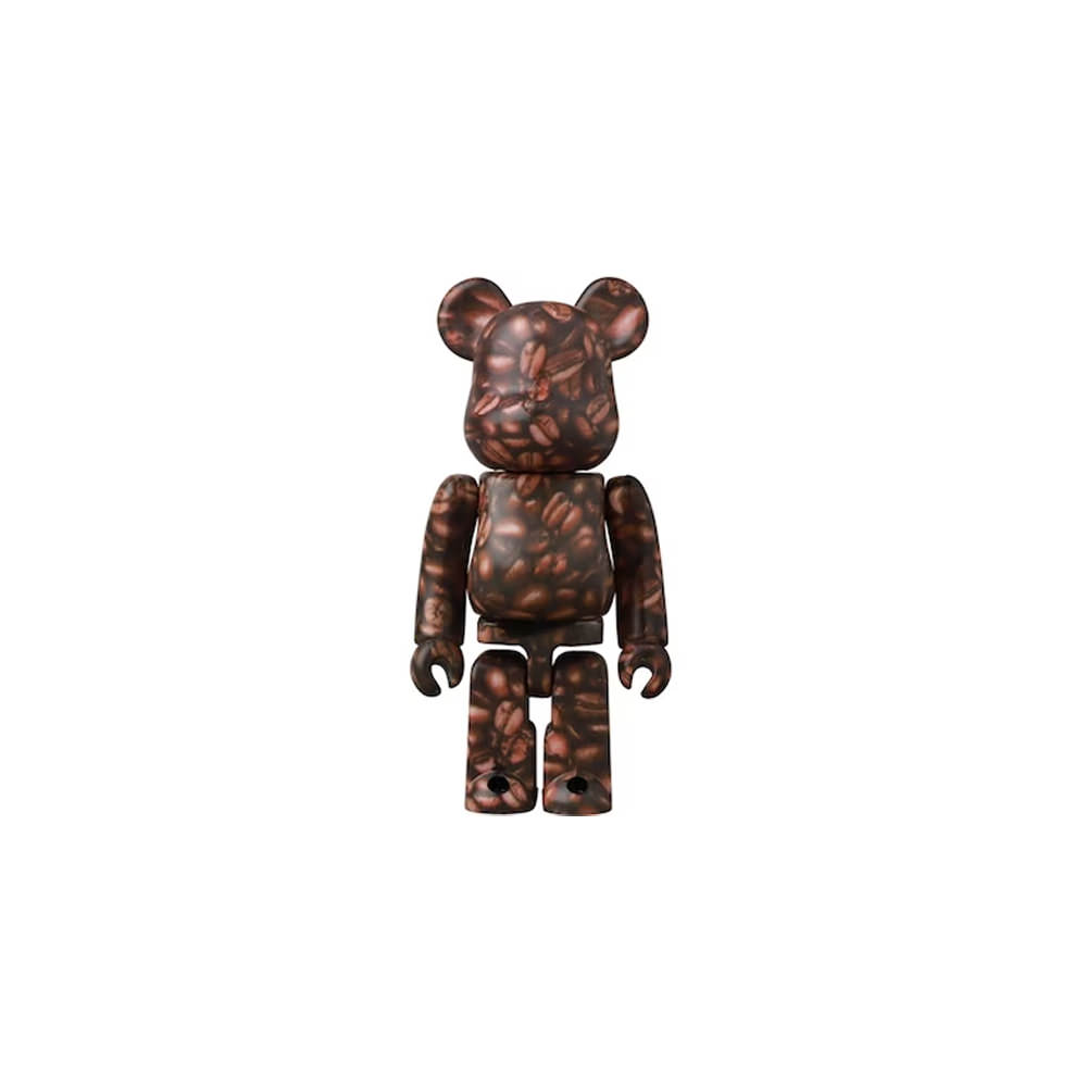 Bearbrick Series 44 Jellybean Coffee Pattern 100% (Opened Blind Box & Card Included)