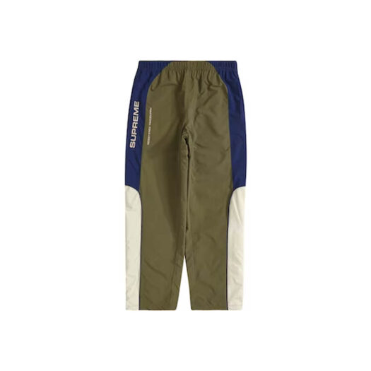 Supreme Paneled Track Pant (FW22) Olive