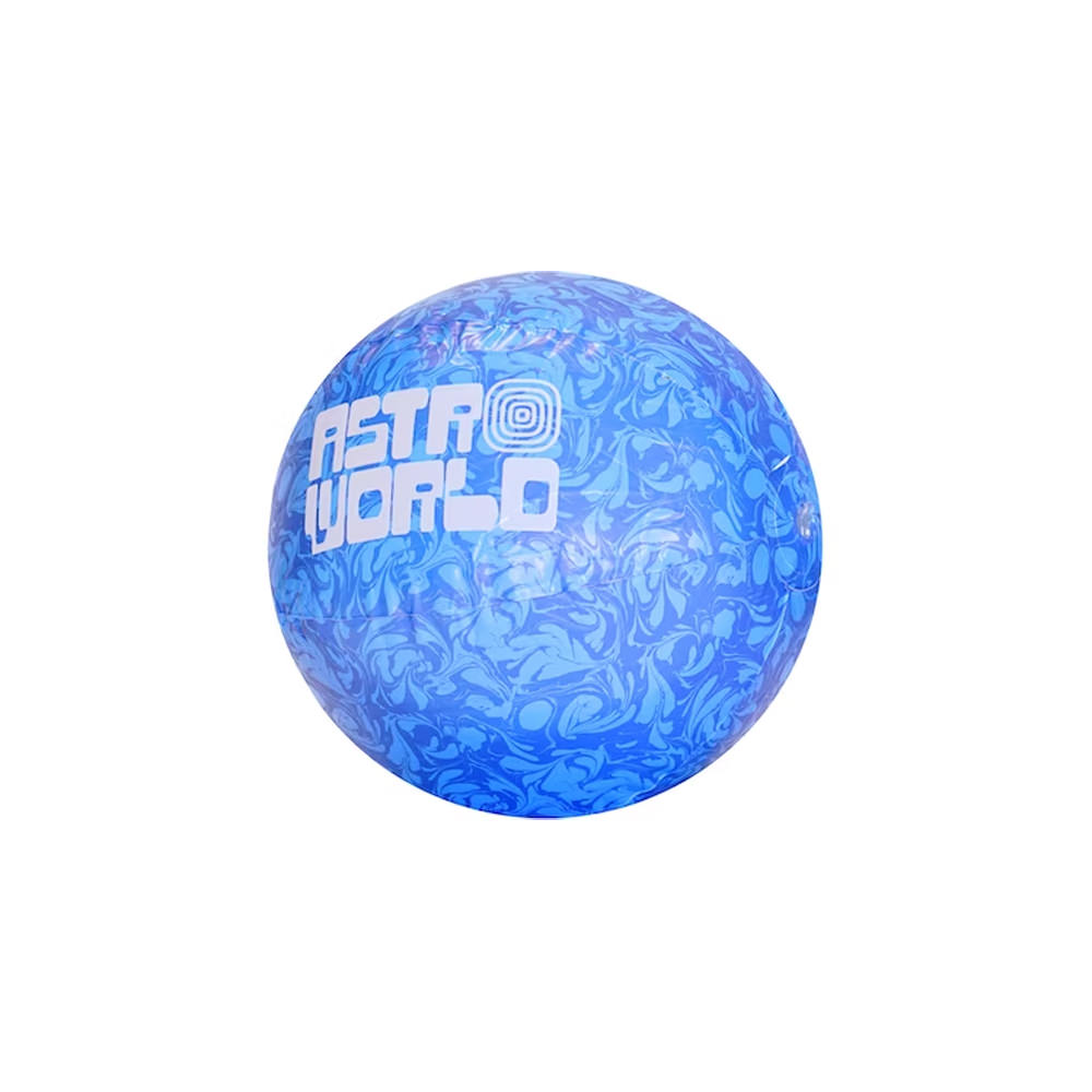 Travis Scott Astroworld Beach Ball Blue Swirl