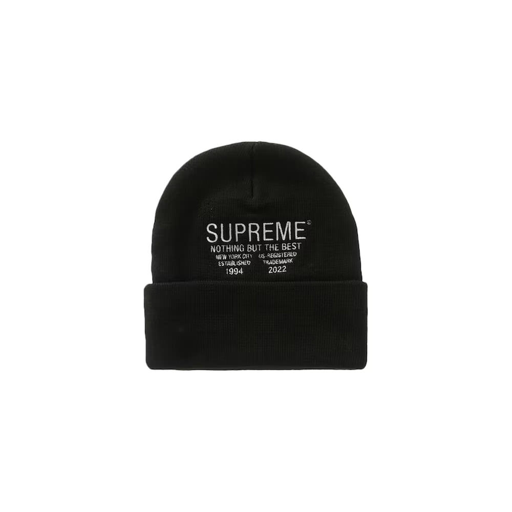 Supreme Nothing But Beanie BlackSupreme Nothing But Beanie Black