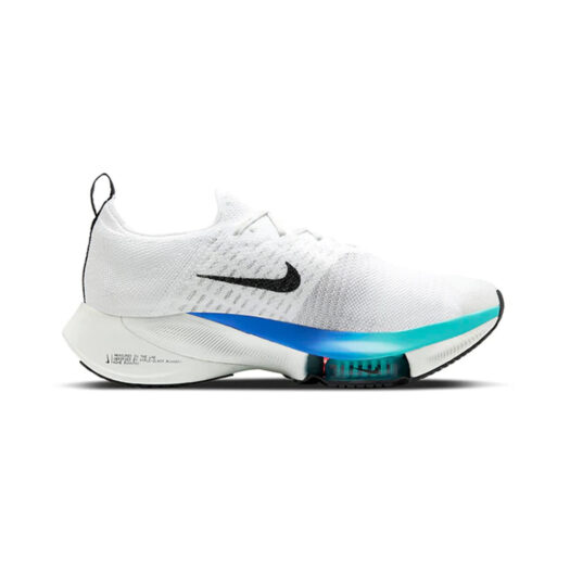 Nike Air Zoom Tempo Next% Flyknit White Hyper Violet Flash Crimson