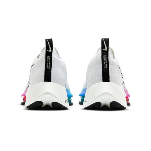 Nike Air Zoom Tempo Next% Flyknit White Hyper Violet Flash Crimson