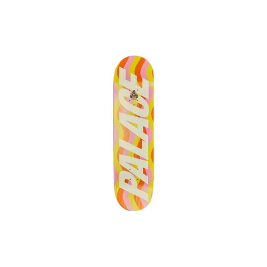 Palace x Gucci Multicolor Skateboard Deck Multicolor Waves